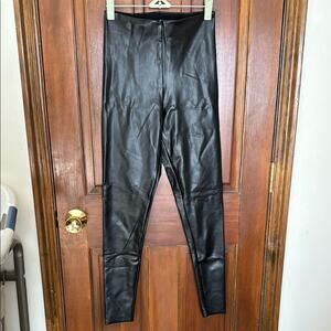 Joie | Black Faux Leather Leggings Size S NWT